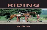 Riding at Grier School