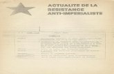 Actualite De La Resistance Anti-Imperialiste, No. 5, August, 1978