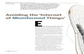 Avoiding the Internet of Misinformed Things