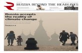 Russia accepts the reality of climate change
