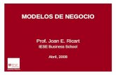 Modelos de Negocio - Joan E. Ricart - IESE Business School
