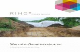 RIHO brochure warmte-/koudesystemen (WKO)