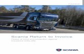 Scania Finance Return to Invoice 2015