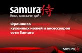 Презентация франшизы SAMURA