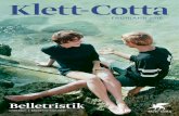 Klett-Cotta Vorschau Literatur Frühjahr 2016