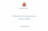 Presentazione bilancio 2016