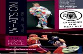 The Civic Hall What's On Guide (January - June 2016)