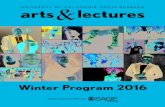 UCSB Arts & Lectures - Winter Program 2016
