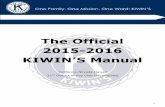 KIWIN'S Manual