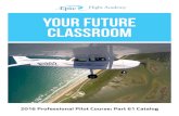 Professional Pilot Course - Part 61