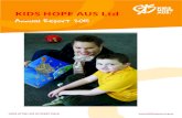KIDS HOPE AUS Annual Report 2014/15