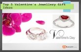 Top 5 valentine's jewellery gift ideas