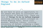 Things To Do In Oxford England