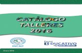 Catálogo Talleres 2016