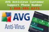 1 888 985 8273 AVG Antivirus Customer Support Phone Number