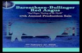 Barenthsen-Bullinger Red Angus 17th Annual Production Sale