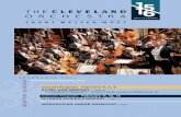 The Cleveland Orchestra February 4-6/11-13 Concerts