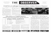 Print Edition of The Observer for Monday, February 8, 2016