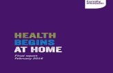 Health Begins At Home - Final report