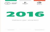 Catalogo italiano per stranieri 2016