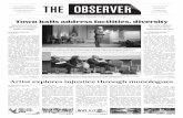 Print Edition of The Observer for Tuesday, February 23, 2016