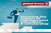 EFMD Global Focus - Vol 10, Issue 1 - Growing the impact of management education & scholarship