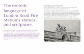 The esoteric  language of London Road Fire Station’s statues and sculptures