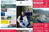 BERGEN - OFFICIAL CITY MAP FOR CRUISE PASSANGERS - 2016