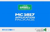 MC 1617 Application Package | AIESEC in Algeria