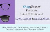 Buy Eyeglasses - Sunglasses - Spectacles Frames - Contact Lenses