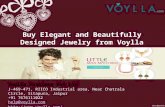 Buy Elegant and Beautifully Designed Jewelry from Voylla