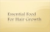 Essential Food For Hair Growth