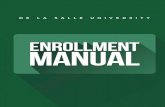 DLSU Enrollment manual