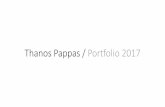Thanos Pappas Portfolio 2016 (updated)