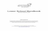 Lower School Handbook