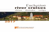 Exclusive river cruises 2017