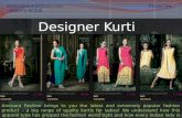 Designer Kurti Online - Fashion Designer Kurti - Ammara Fashion