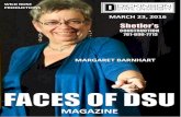 Faces of DSU Margaret Barnhart magazine