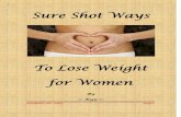 Sure shot ways lose weight for women