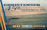 Christensen Simmental 45th Annual Production Sale