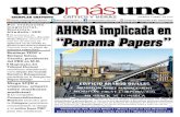 8 de Abril 2016, AHMSA implicada en "Panama Papers"