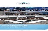 Product overview brochure De Boer Structures - German