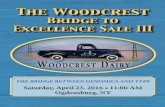 The Woodcrest Bridge to Excellence Sale III
