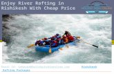 Enjoy River Rafting in Rishikesh With Cheap Price