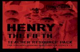 Henry the Fifth - teacher resources