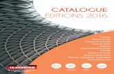 Catalogue Editions du Moniteur Avril 2016