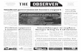 Print Edition of The Observer for Wednesday, April 27, 2016