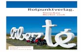 Vorschau Herbst 16 Rotpunktverlag & Edition Blau – Belletristik im Rotpunktverlag