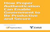 How Proper Authentication Can Enable Government to Be Productive and Secure