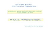 15- "MISURE DI PROTEZIONE PASSIVA" 126pag.